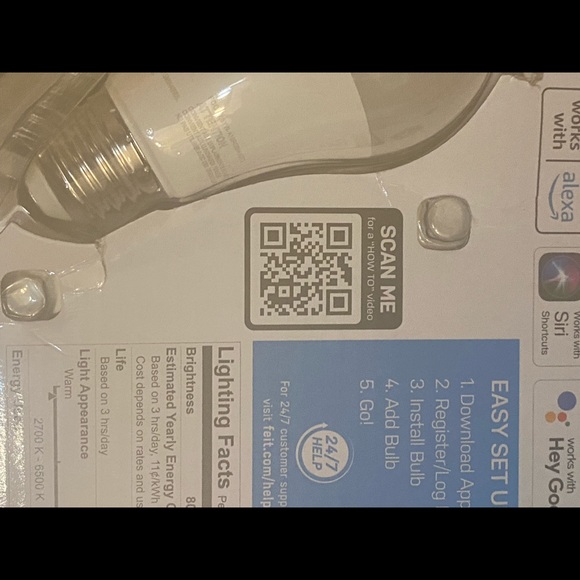 Feit Electric LED Smart Bulb 60W 2pk - Picture 7 of 9